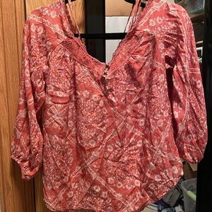 Beautifully detailed 🌅warm🌇 color blouse